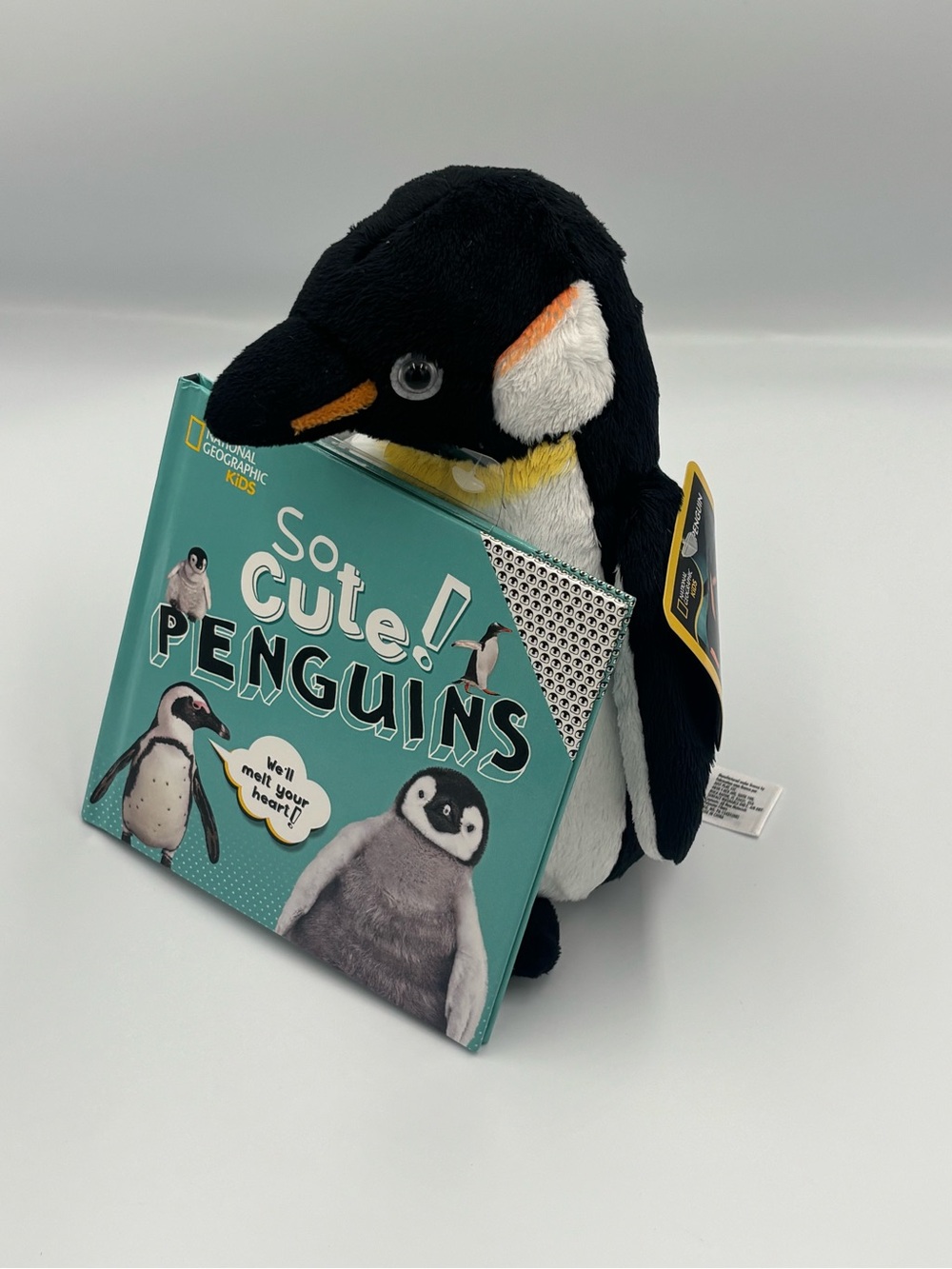 Penguin National Geographic Book and Plush